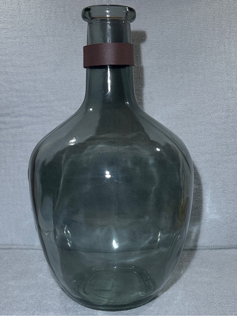 Broyhill Gray Glass 12” Vase~NEW!